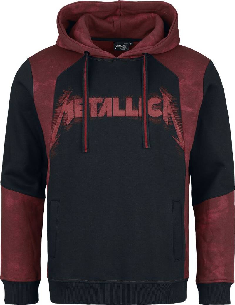 Metallica Kapuzenpullover - EMP Signature Collection - XL bis 3XL - für Männer - Größe XXL - schwarz/rot  - EMP exklusives Merchandise! von metallica