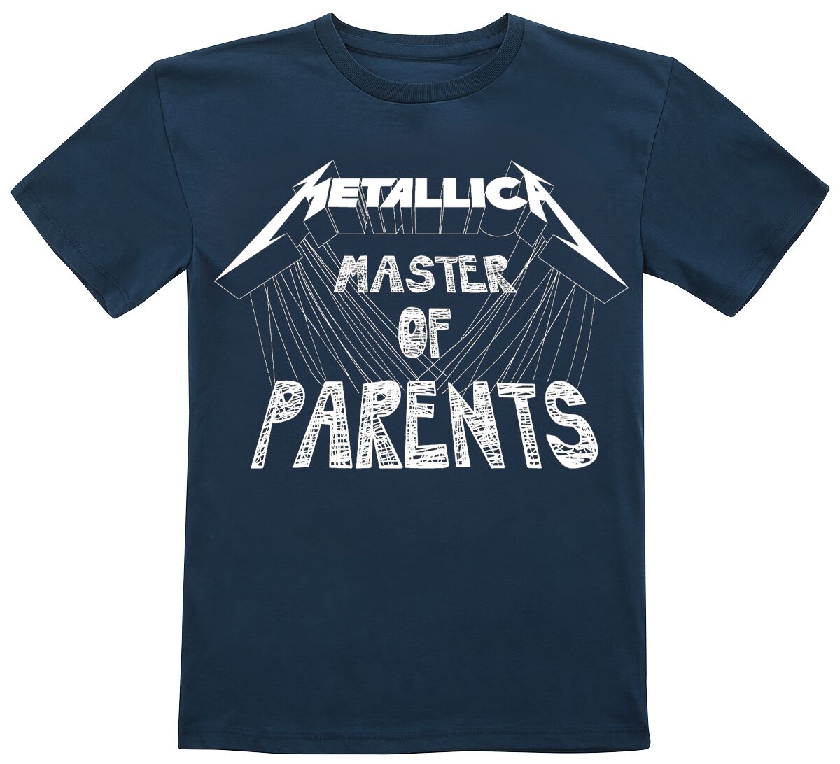 Metallica - Kids - Master Of Parents - T-Shirt - navy von metallica