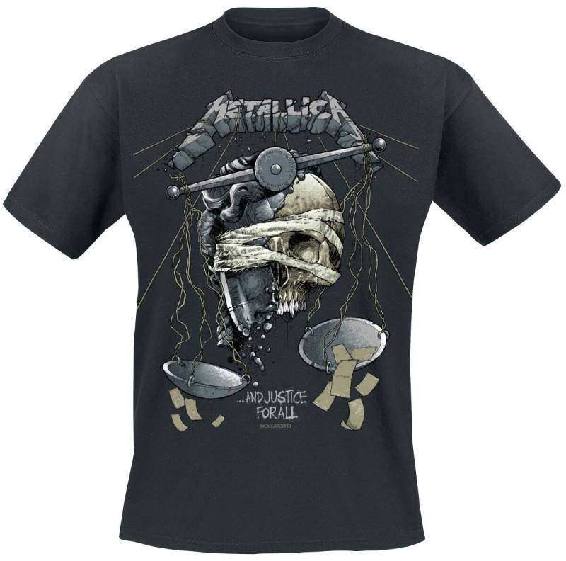 Metallica LP Justice T-Shirt schwarz in M von metallica