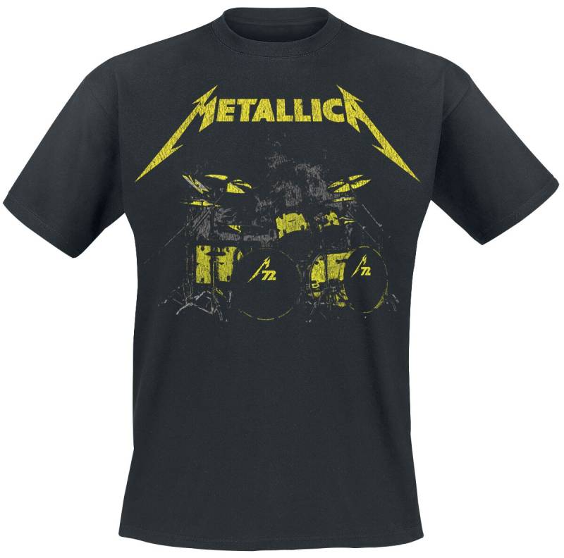 Metallica Lars M71 Kit T-Shirt schwarz in M von metallica