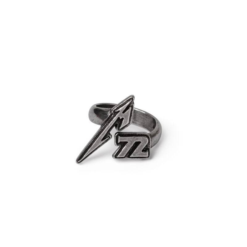 Metallica M72 Ring silberfarben von metallica