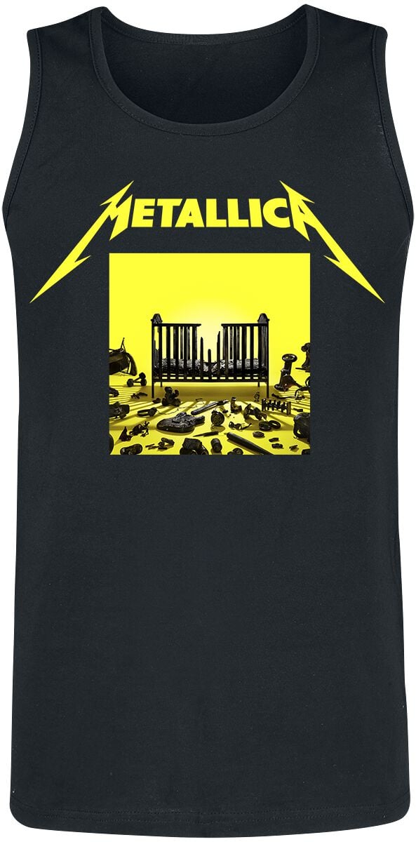 Metallica M72 Squared Cover Tank-Top schwarz in M von metallica