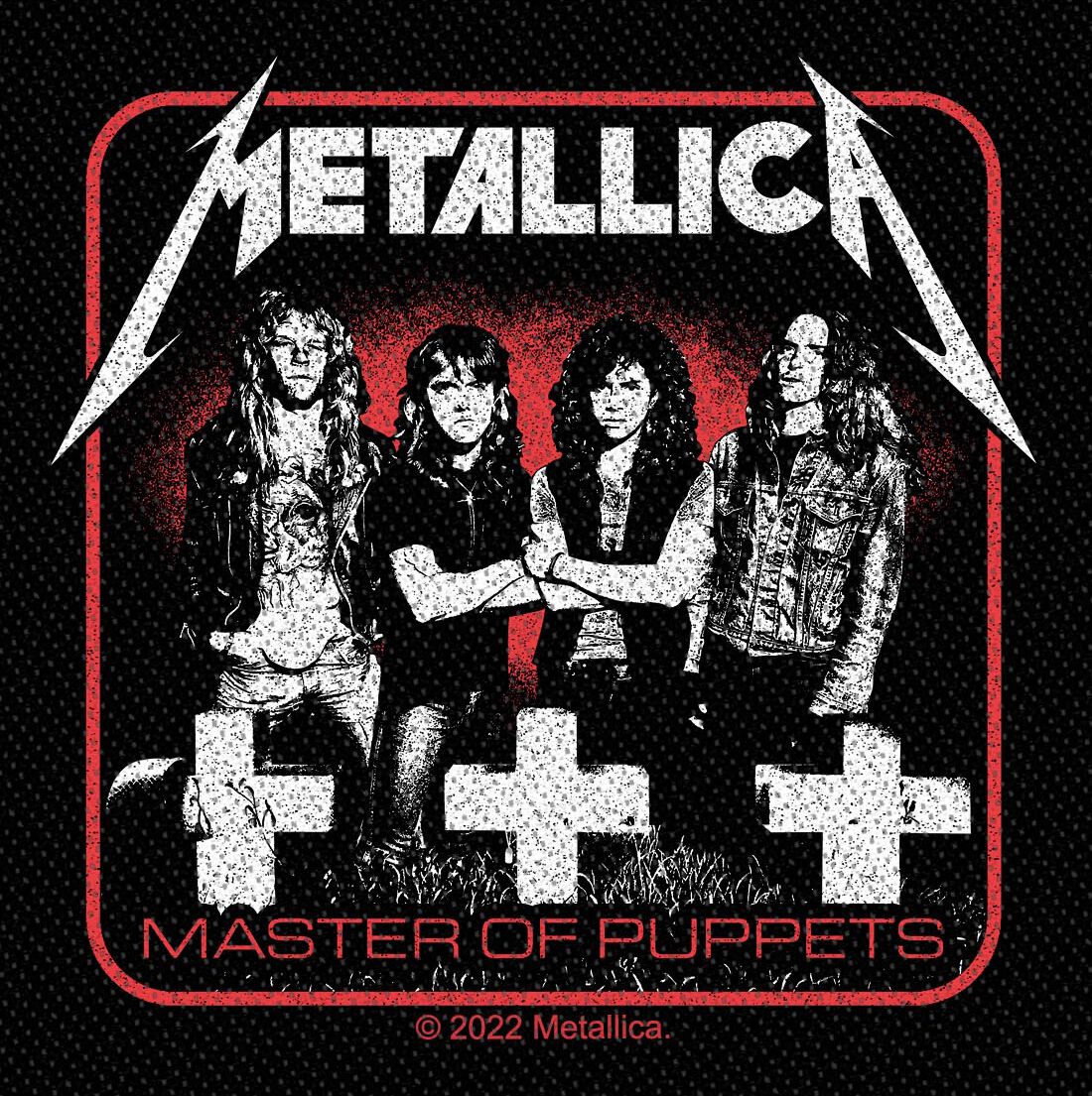 Metallica Master Of Puppets Band Patch multicolor von metallica