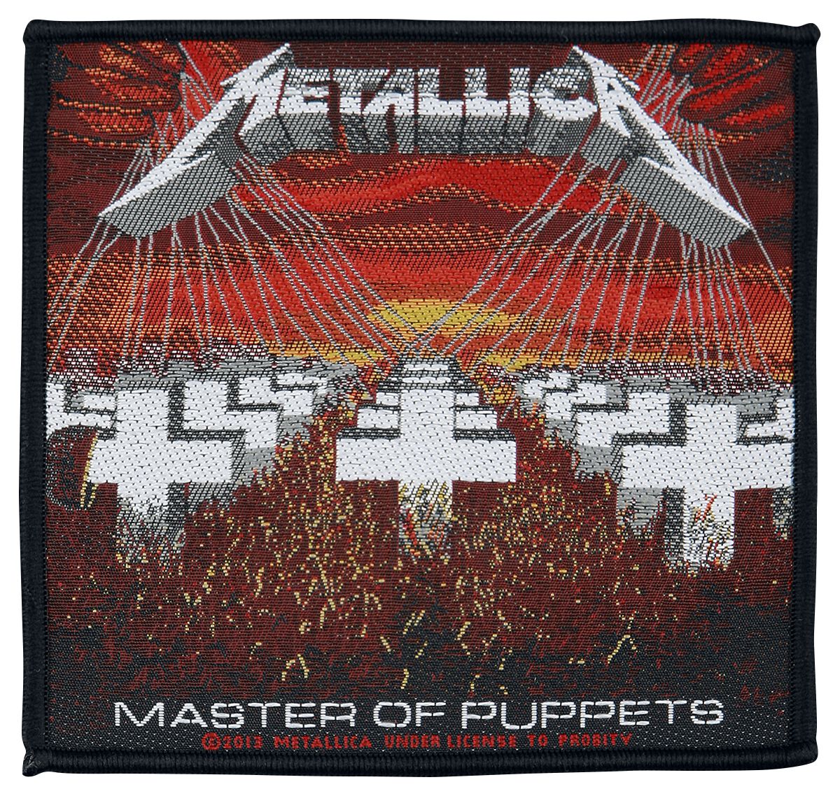 Metallica Master Of Puppets Patch multicolor von metallica