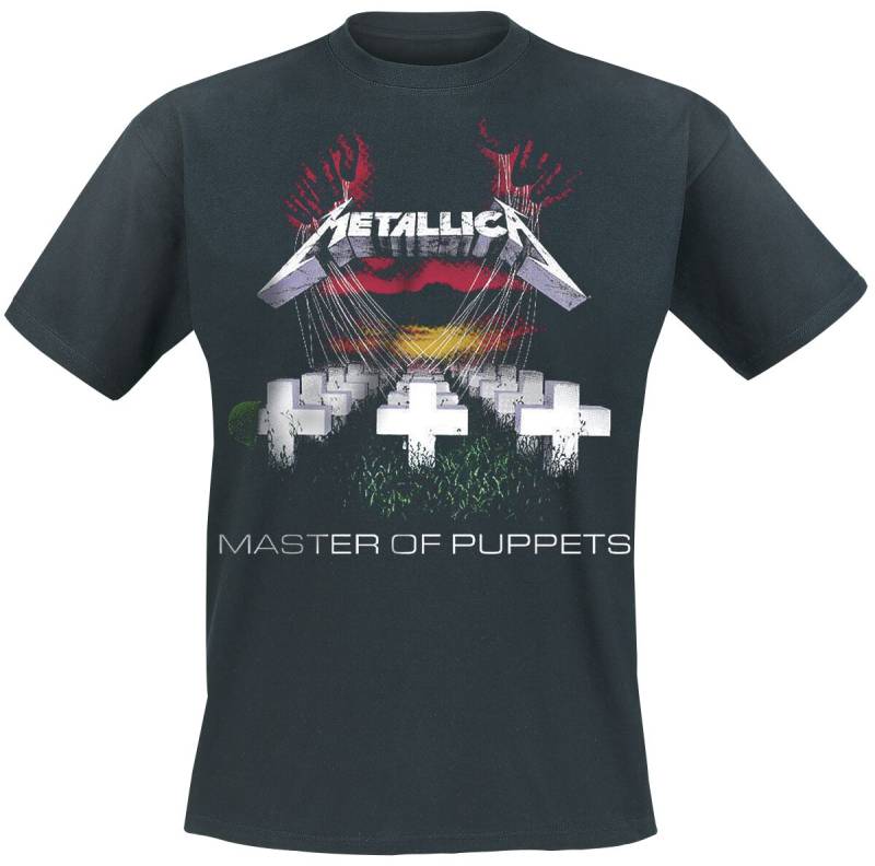 Metallica Master Of Puppets T-Shirt schwarz in 3XL von metallica