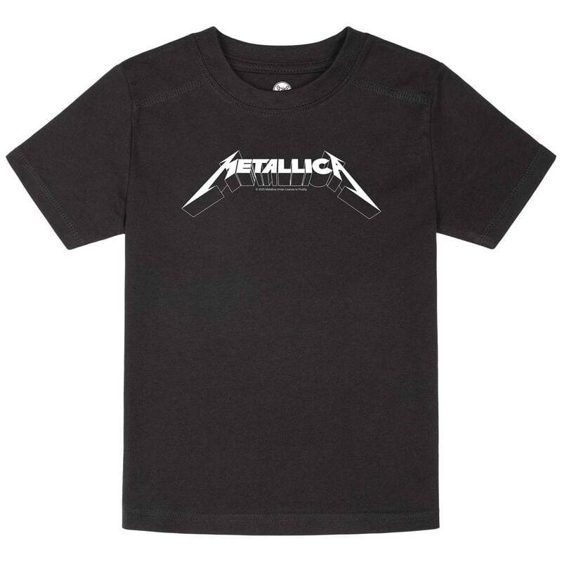 Metallica Metal-Kids - Logo T-Shirt schwarz in 116 von metallica