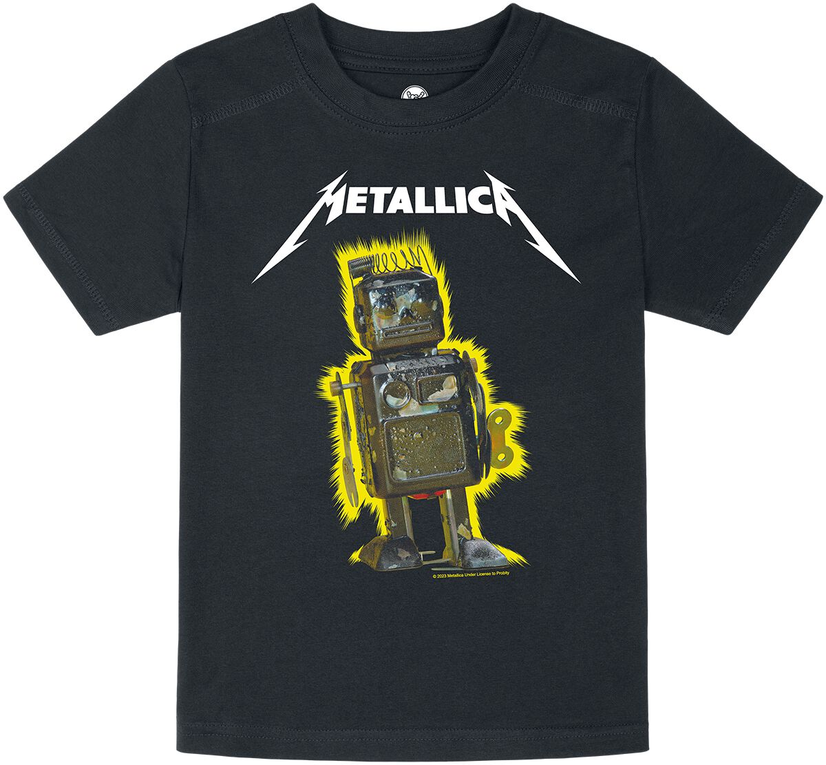 Metallica Metal-Kids - Robot Blast T-Shirt schwarz in 128 von metallica