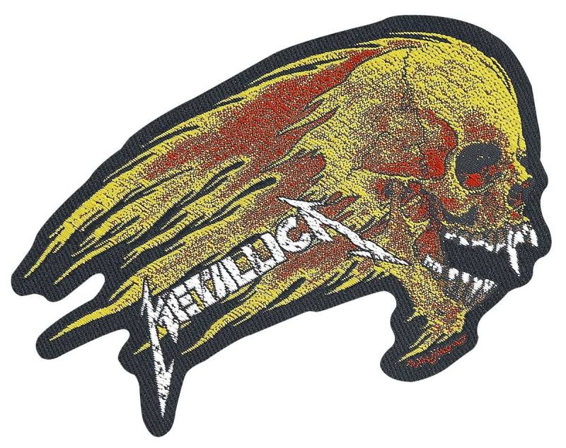 Metallica Patch - Flaming Skull - multicolor  - Lizenziertes Merchandise! von metallica
