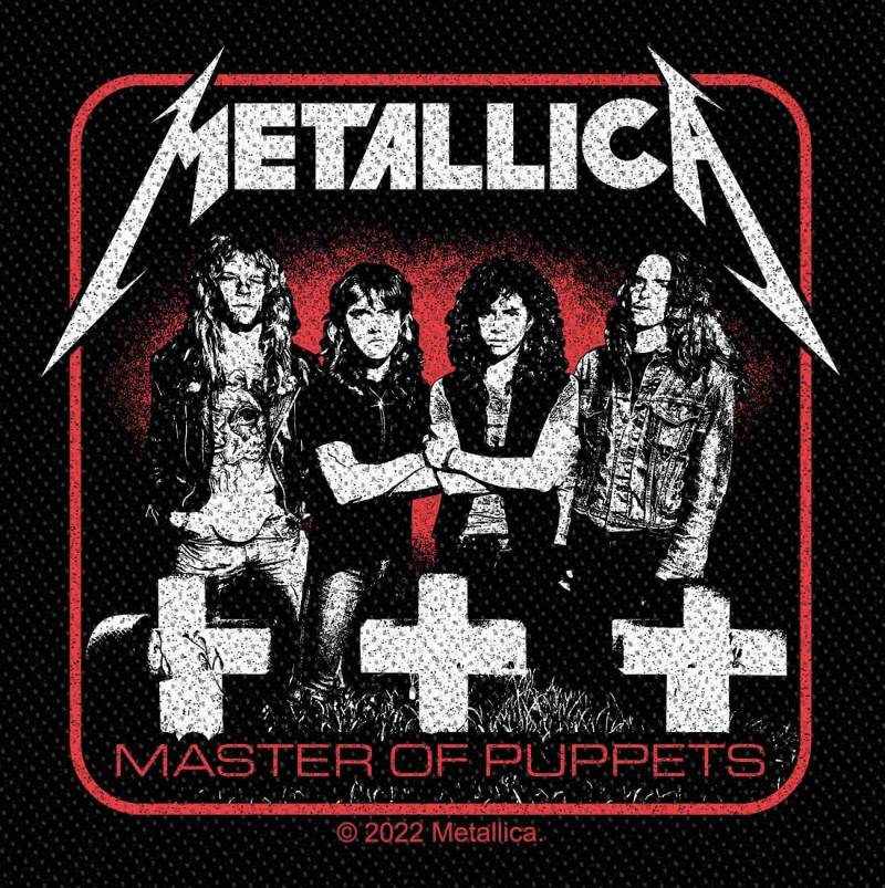 Metallica Patch - Master Of Puppets Band - multicolor  - Lizenziertes Merchandise! von metallica