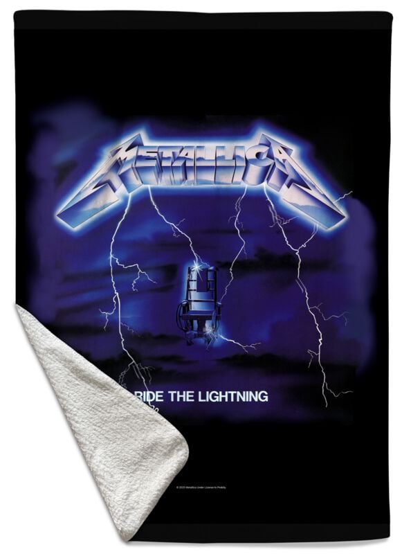 Metallica Ride The Lightning Decke multicolor von metallica