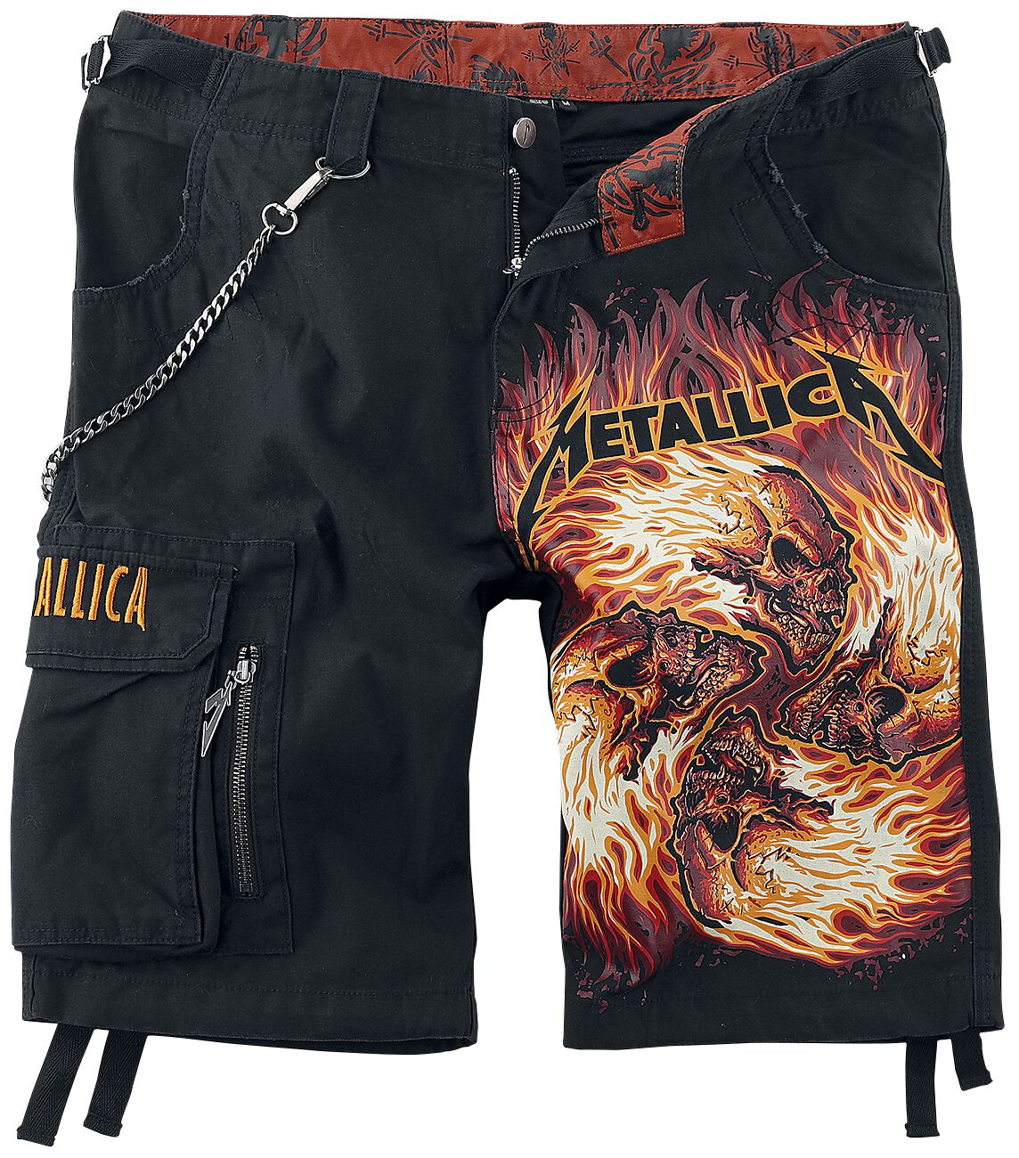 Metallica Short - EMP Signature Collection - M bis 4XL - für Männer - Größe L - schwarz  - EMP exklusives Merchandise! von metallica