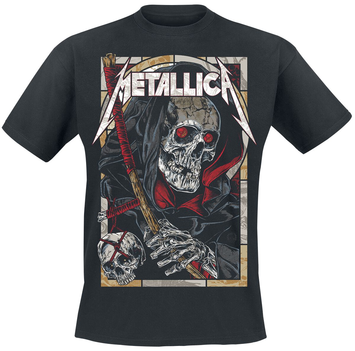 Metallica T-Shirt - Death Reaper - S bis 5XL - für Männer - Größe M - schwarz  - Lizenziertes Merchandise! von metallica