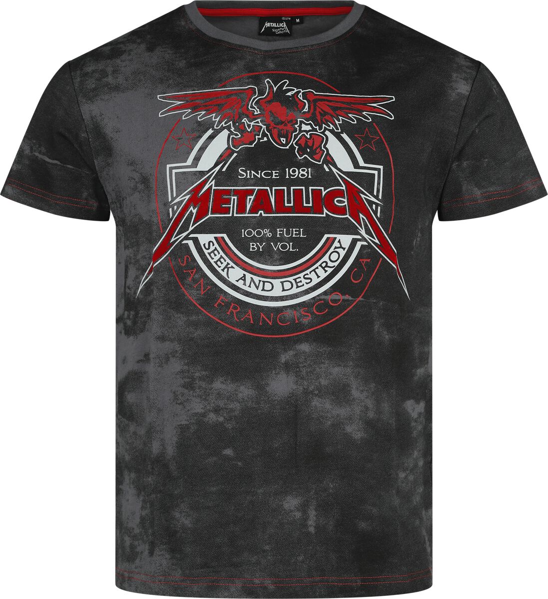 Metallica T-Shirt - EMP Signature Collection - S bis XXL - für Männer - Größe S - grau/schwarz  - EMP exklusives Merchandise! von metallica