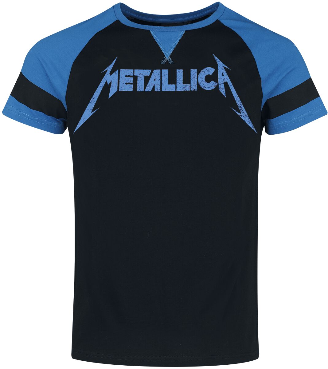 Metallica T-Shirt - EMP Signature Collection - S bis XL - für Männer - Größe S - schwarz/blau  - EMP exklusives Merchandise! von metallica