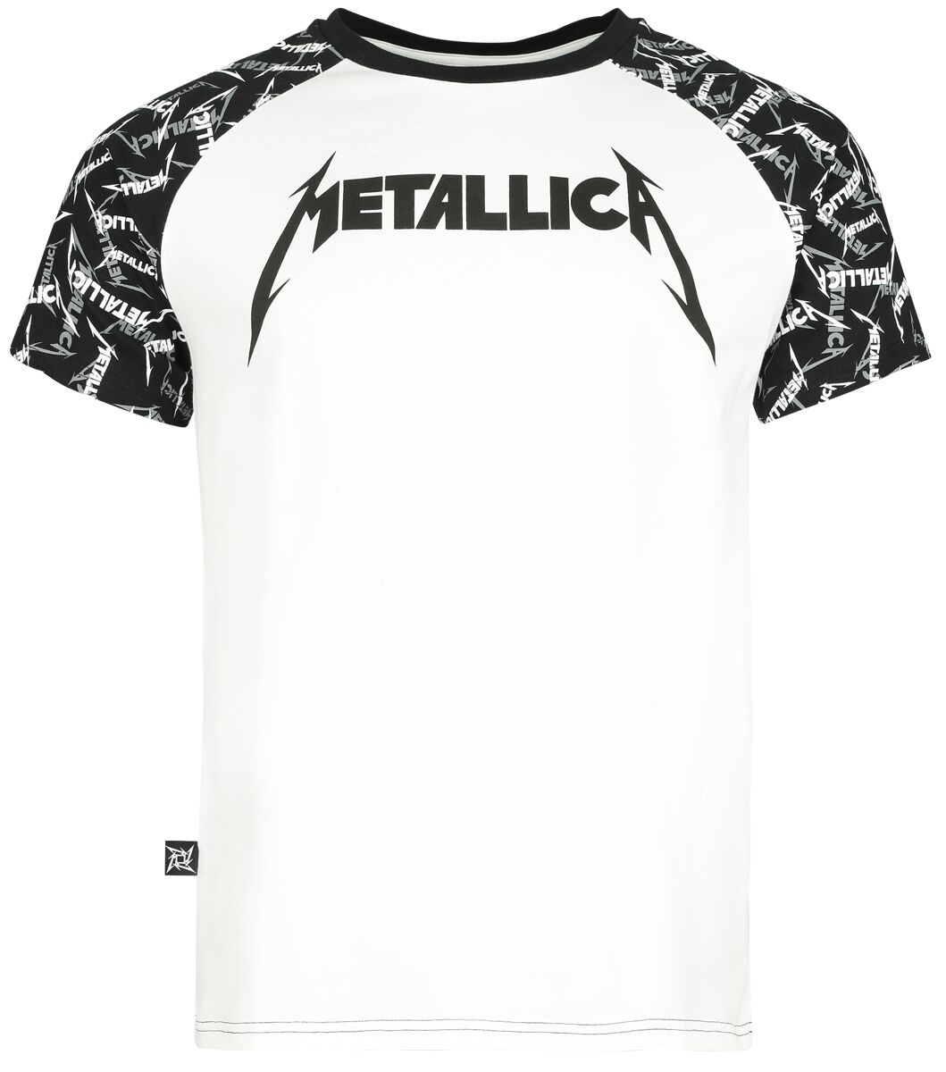 Metallica T-Shirt - EMP Signature Collection - S bis 5XL - für Männer - Größe 3XL - weiß/schwarz  - EMP exklusives Merchandise! von metallica