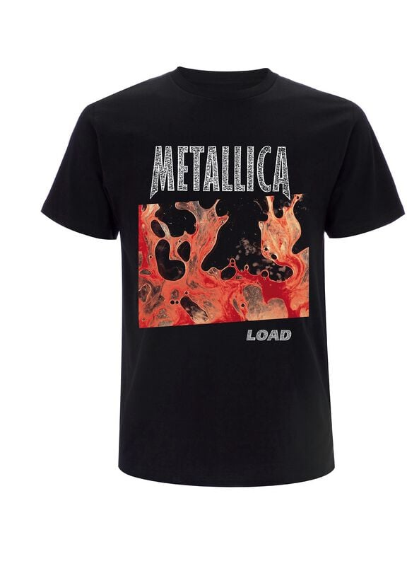 Metallica T-Shirt - Load Tracklist - S bis 3XL - für Männer - Größe XXL - schwarz  - Lizenziertes Merchandise! von metallica