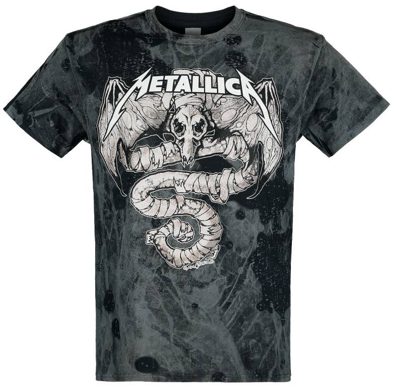 Metallica T-Shirt - Roam All Over - S - für Männer - Größe S - braun/schwarz - Lizenziertes Merchandise! Metallica T-Shirt - Roam All Over - S - für Männer - Größe S - braun/schwarz - Lizenziertes Merchandise! von metallica