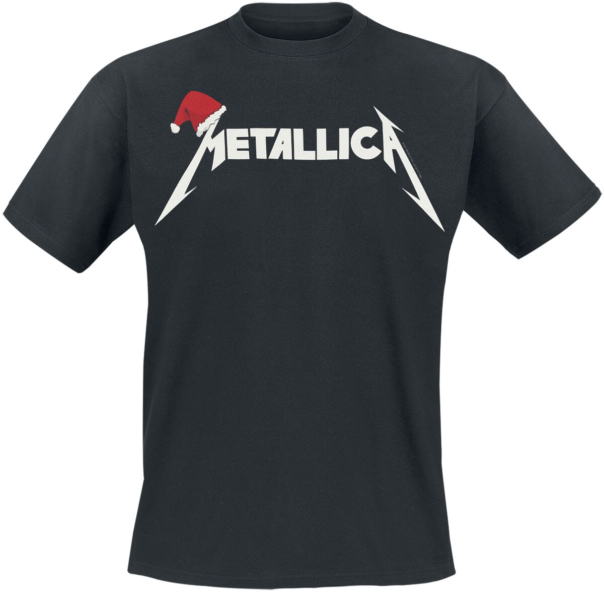 Metallica T-Shirt - Santa Hat Logo - S bis XXL - für Männer - Größe XXL - schwarz  - Lizenziertes Merchandise! von metallica