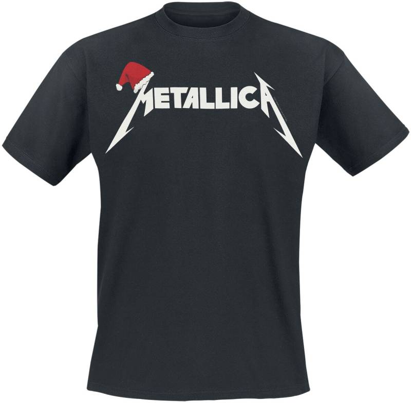 Metallica T-Shirt - Santa Hat Logo - S bis XXL - für Männer - Größe XXL - schwarz  - Lizenziertes Merchandise! von metallica