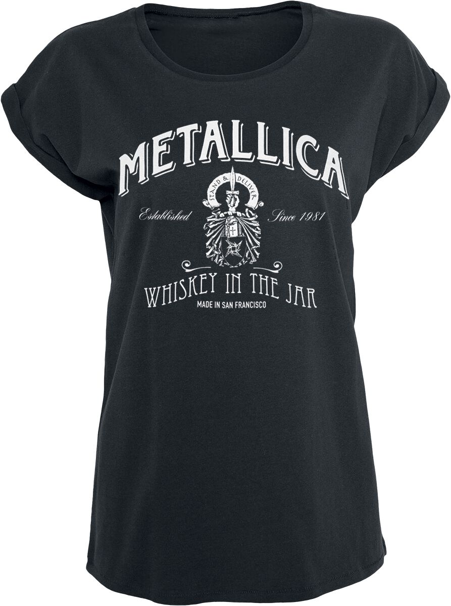 Metallica T-Shirt - Whiskey In the Jar - S bis 5XL - für Damen - Größe 4XL - schwarz - Lizenziertes Merchandise! Metallica T-Shirt - Whiskey In the Jar - S bis 5XL - für Damen - Größe 4XL - schwarz - Lizenziertes Merchandise! von metallica