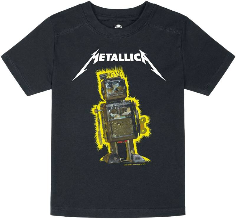 Metallica T-Shirt für Kinder - Metal-Kids - Robot Blast - für Mädchen & Jungen - schwarz  - Lizenziertes Merchandise! von metallica