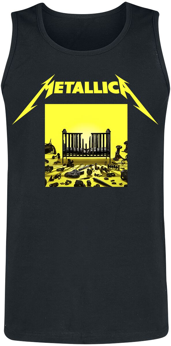Metallica Tank-Top - M72 Squared Cover - S bis 5XL - für Männer - Größe 4XL - schwarz  - Lizenziertes Merchandise! von metallica