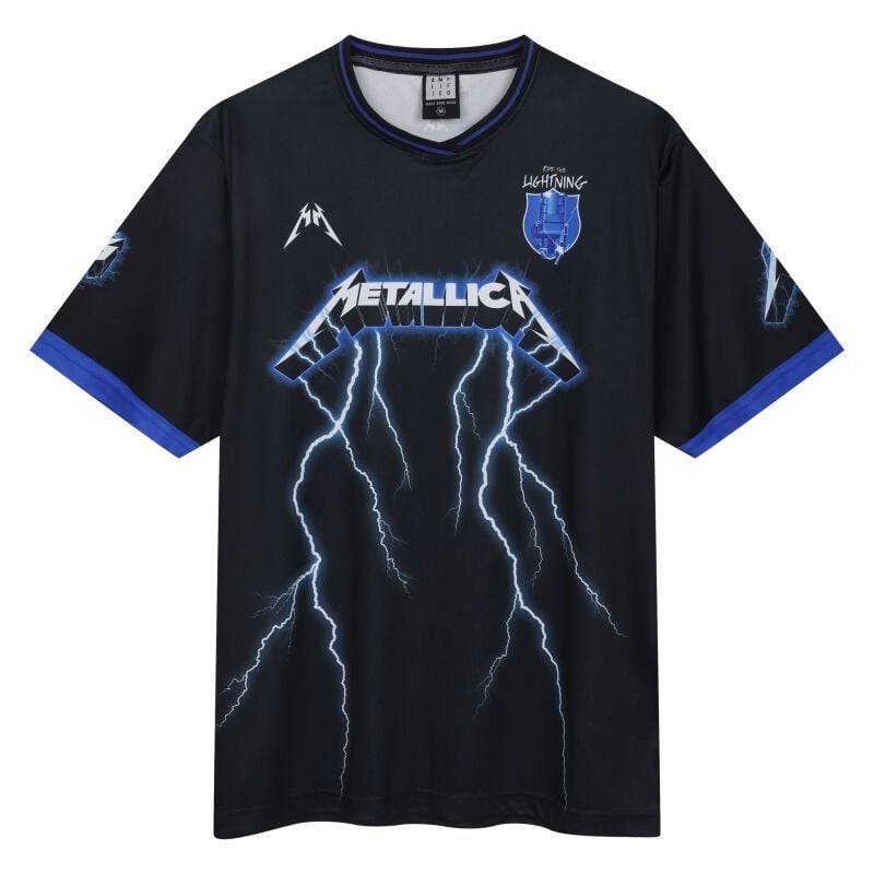 Metallica Trikot - Rock FC - Ride The Lightning - S bis 5XL - für Männer - Größe S - multicolor  - Lizenziertes Merchandise! von metallica