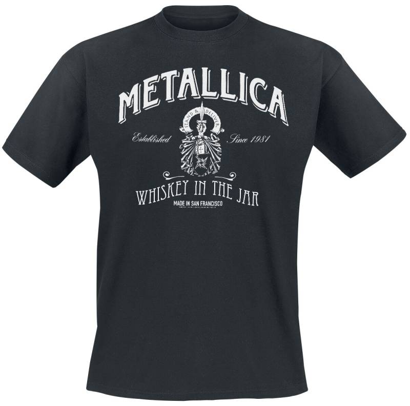 Metallica Whiskey In the Jar T-Shirt schwarz in 3XL von metallica