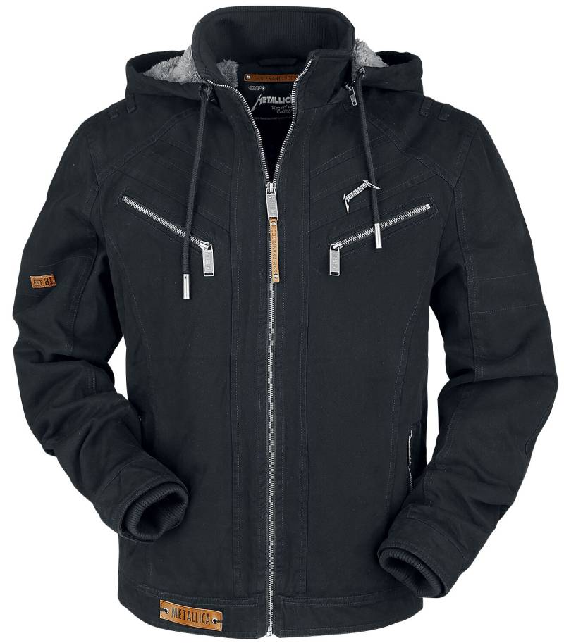 Metallica Winterjacke - EMP Signature Collection - M bis 3XL - für Männer - Größe XXL - schwarz/grau  - EMP exklusives Merchandise! von metallica