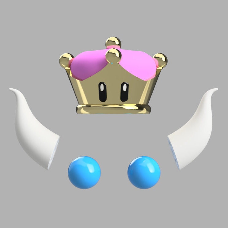 Bowsette Cosplay Set | Super Krone, Ohrringe, Hörner Bowsette Cosplay Set | Super Krone, Ohrringe, Hörner von metaware