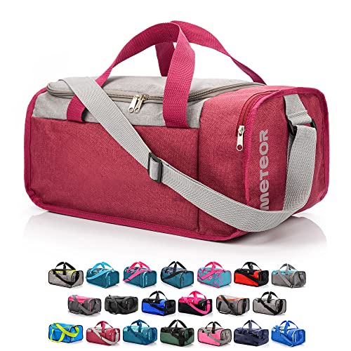 meteor 20 40 L Sporttasche Kinder Badetasche Herren schwimmtasche Schultertaschen Reisetasche Urlaubstasche klein Fitnesstasche Riementasche Schule Taschen Kindertaschen von meteor