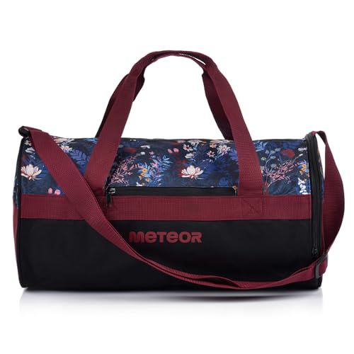 meteor Sporttasche Herren Badetasche Kinder schwimmtasche 25L - Dammen Schultertaschen Reisetasche Jungen Urlaubstasche klein Fitnesstasche fur Mä̱dchen Riementasche Schule Taschen Kindertaschen von meteor