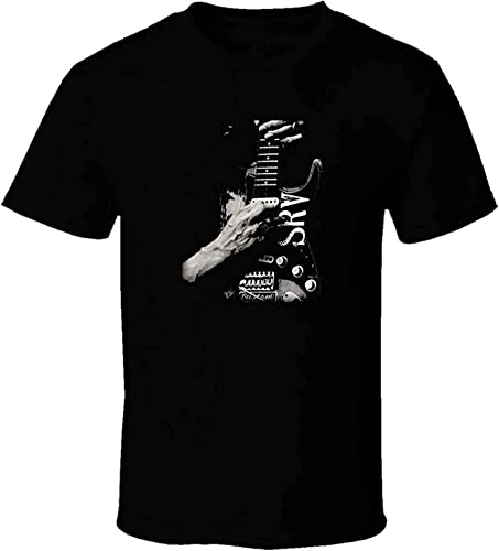 SRV Guitar Retro Shirt Tshirt Men's Black M SRV Guitar Retro Shirt Tshirt Men's Black M von metter