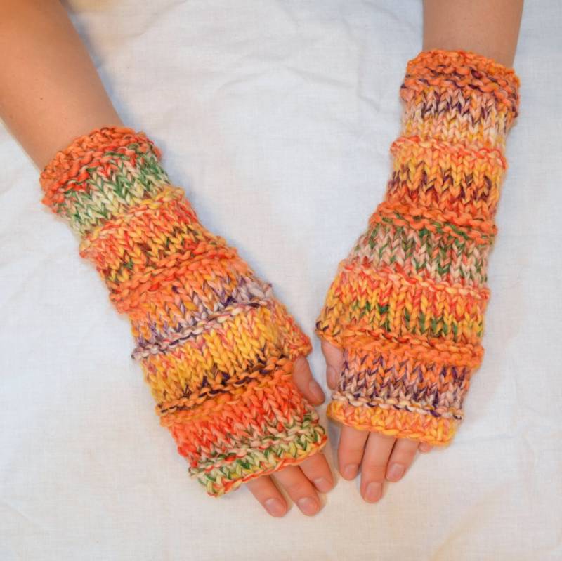 Fingerlose Handschuhe Warme Fingerlose Damenhandschuhe Für Den Winter von mew1ab