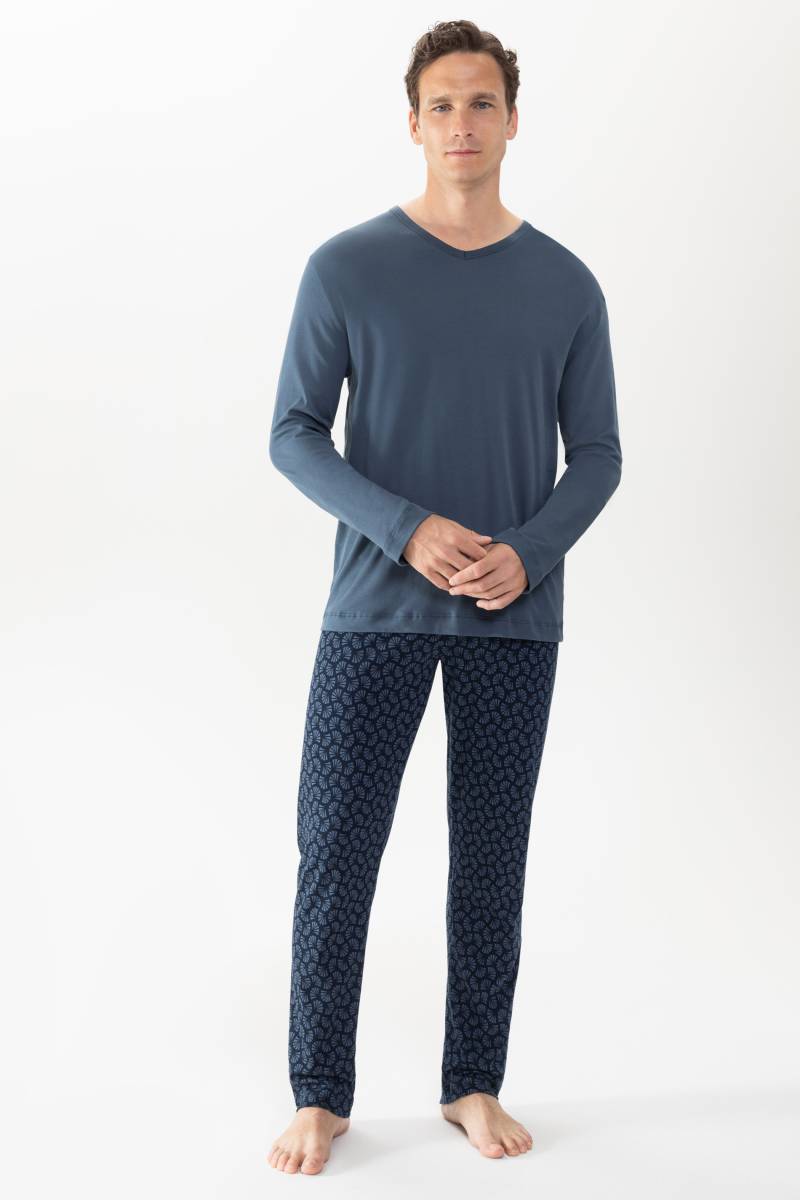 Anzug lang Serie Silhouettes Pattern Fossil Grey von mey