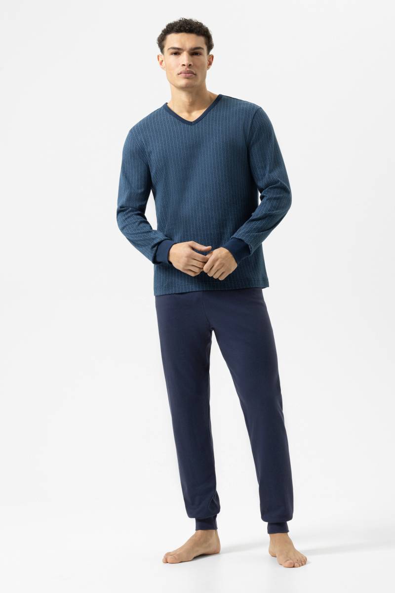 Anzug lang Serie Wintery Yacht Blue von mey