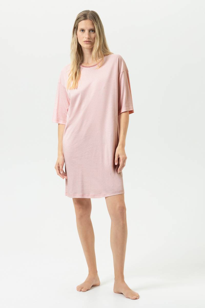 Bigshirt Serie Simple Stripes Bridal Rose von mey