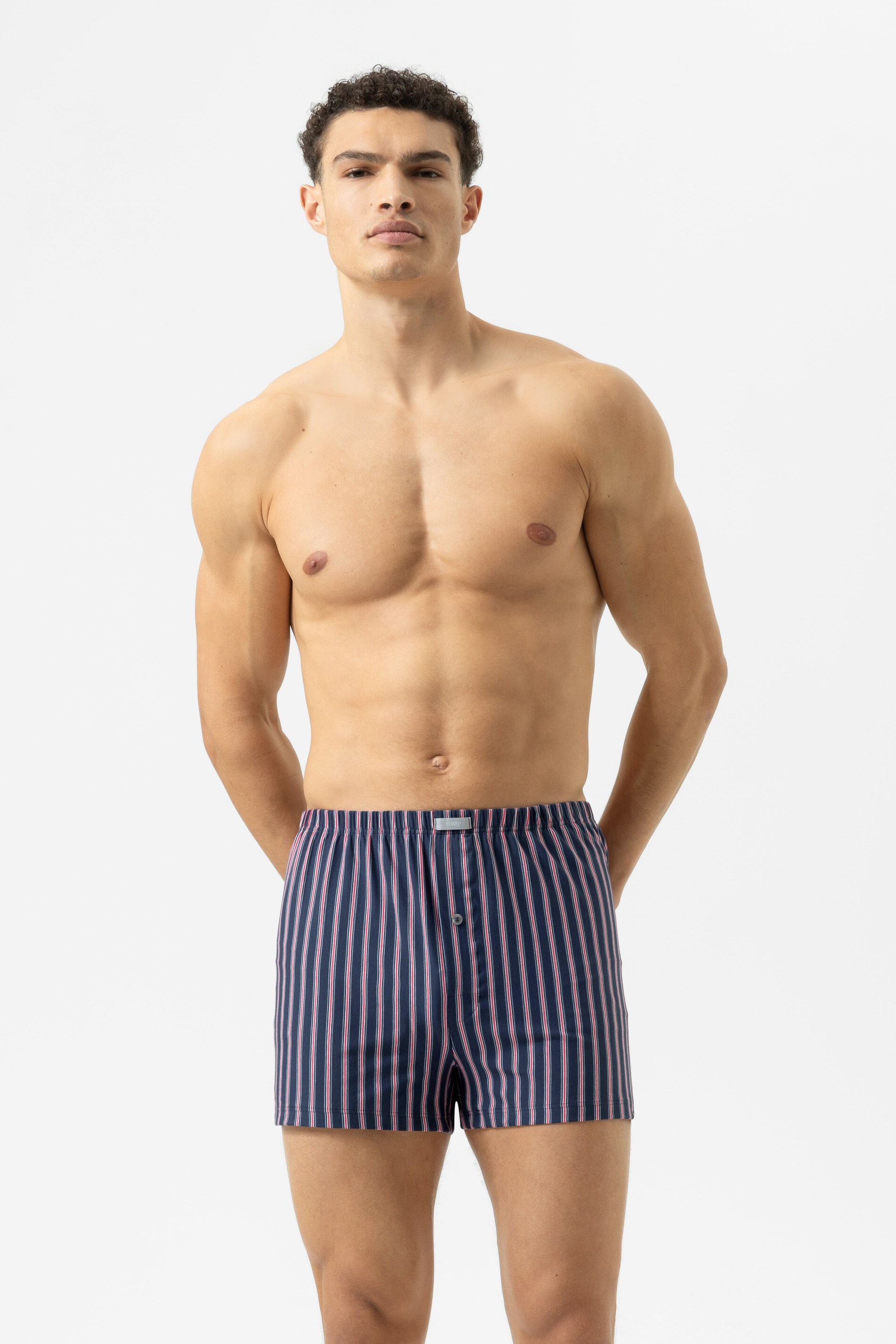 Boxershorts Serie Red'n Blue Stripes Happy Red von mey
