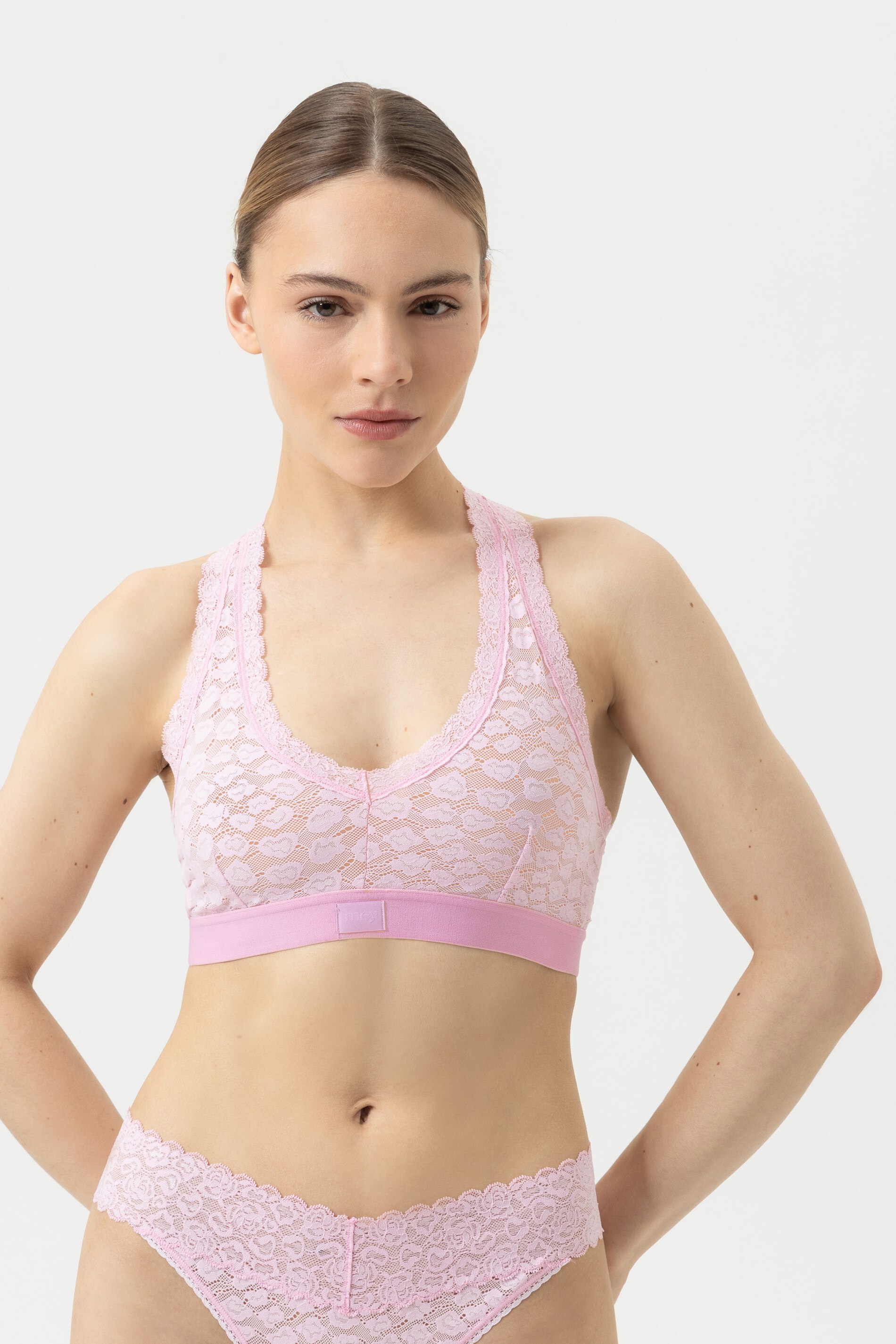 Bustier Serie Savage Lace Soft Pink von mey