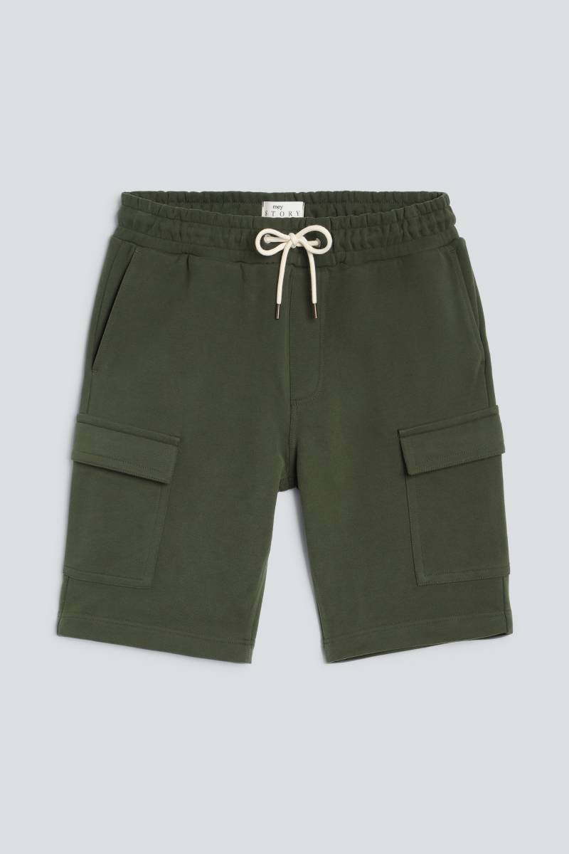 Cargo Shorts Serie Felpa Cotone Duffel Bag von mey