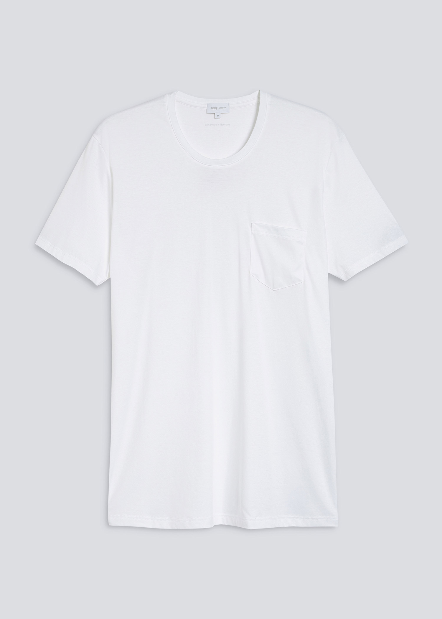 Crew-Neck T-shirt Mey Story Weiss Crew-Neck T-shirt Mey Story Weiss von mey