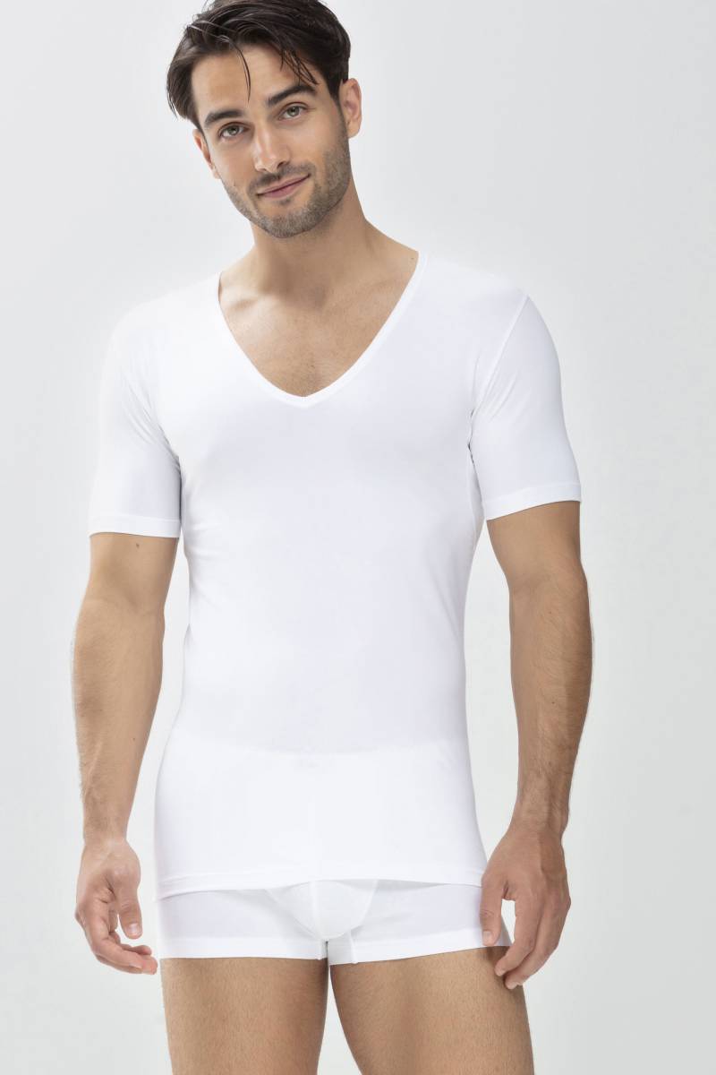Das Drunterhemd - V-Neck | Slim fit Serie Dry Cotton Functional Weiss von mey