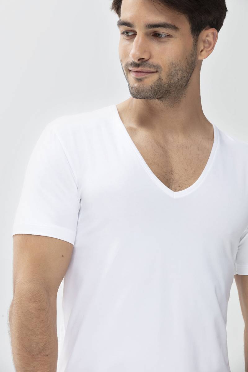 Das Drunterhemd - V-Neck Serie Dry Cotton Functional Weiss von mey