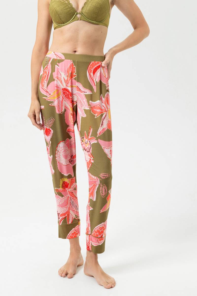 Hose knöchellang Serie Flower Whirl Golden Fern von mey