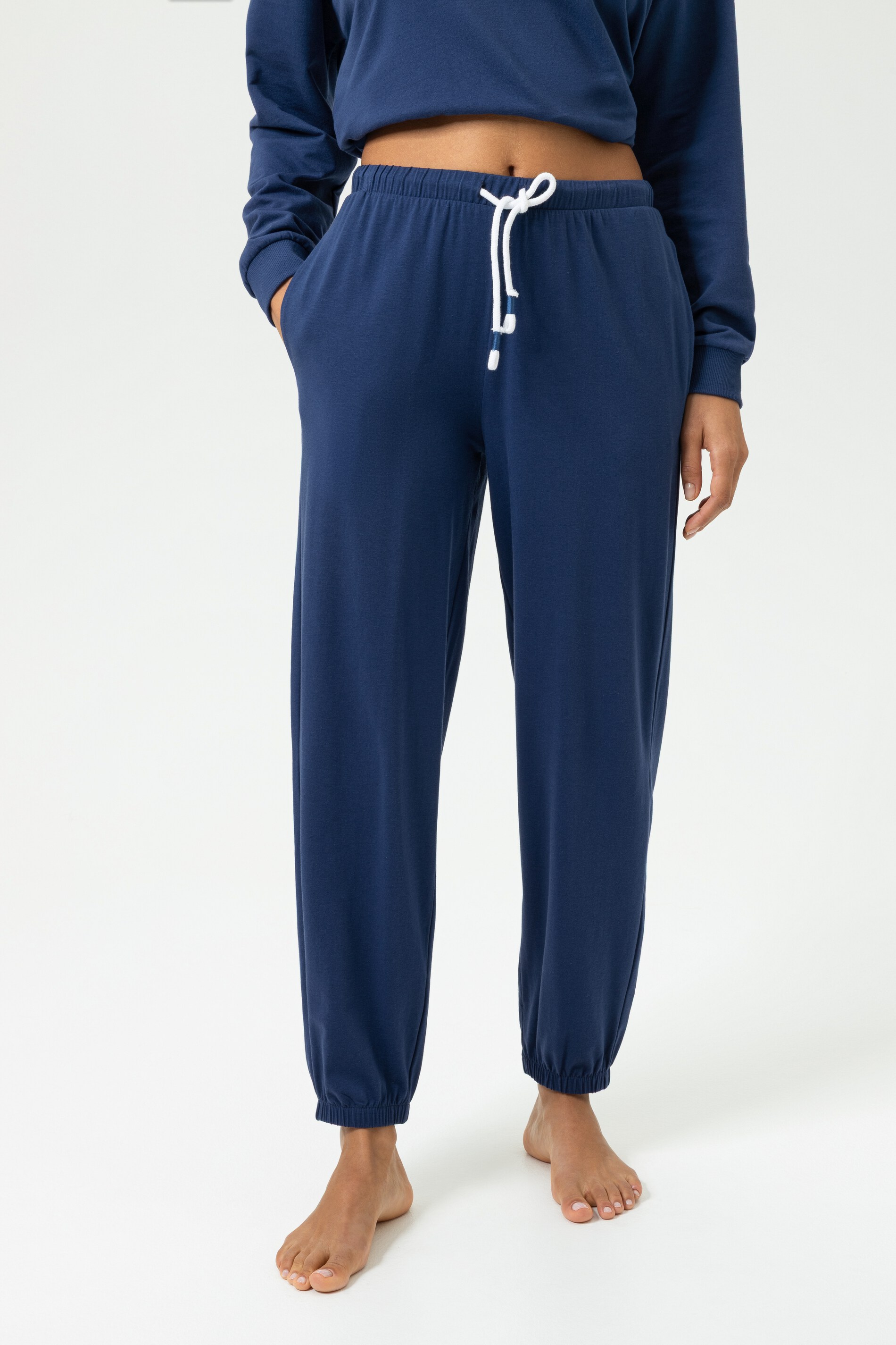 Hose knöchellang Serie Solid Love Blue Zodiac von mey