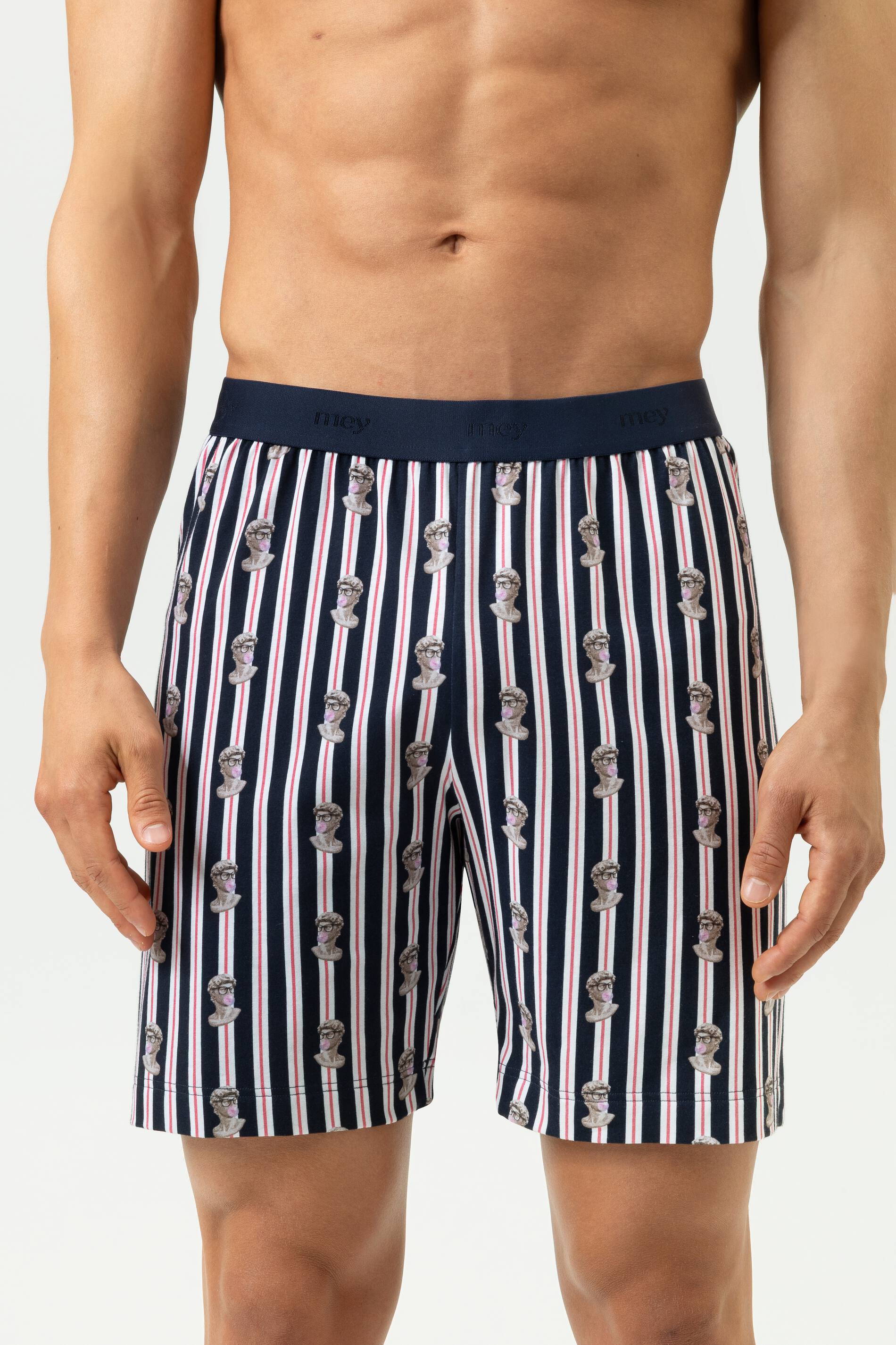 Hose kurz Serie Marble Muse Yacht Blue von mey