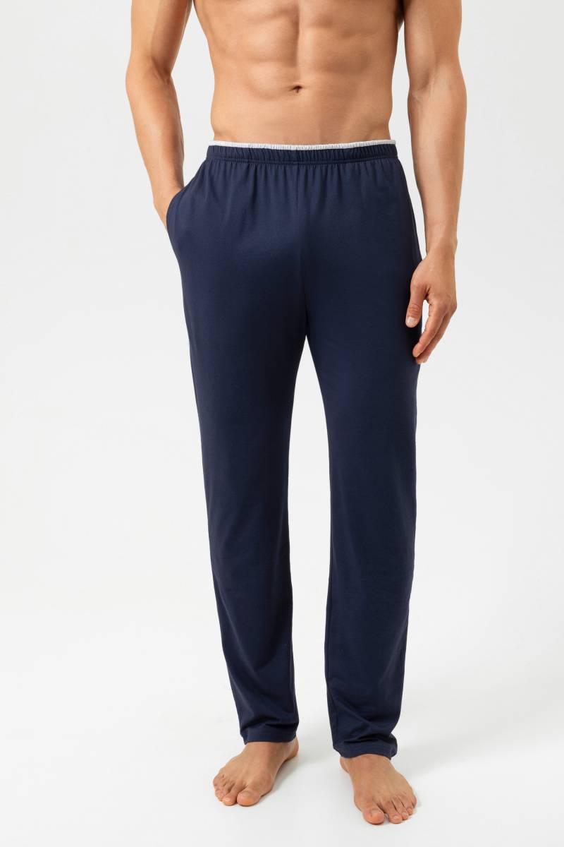 Hose lang Serie Dry Cotton Colour Yacht Blue von mey