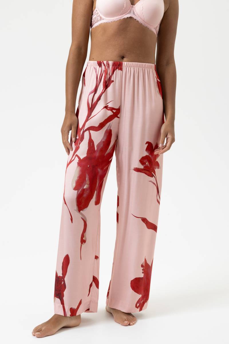Hose lang Serie Iced Winter Floral Bonbon Pink von mey