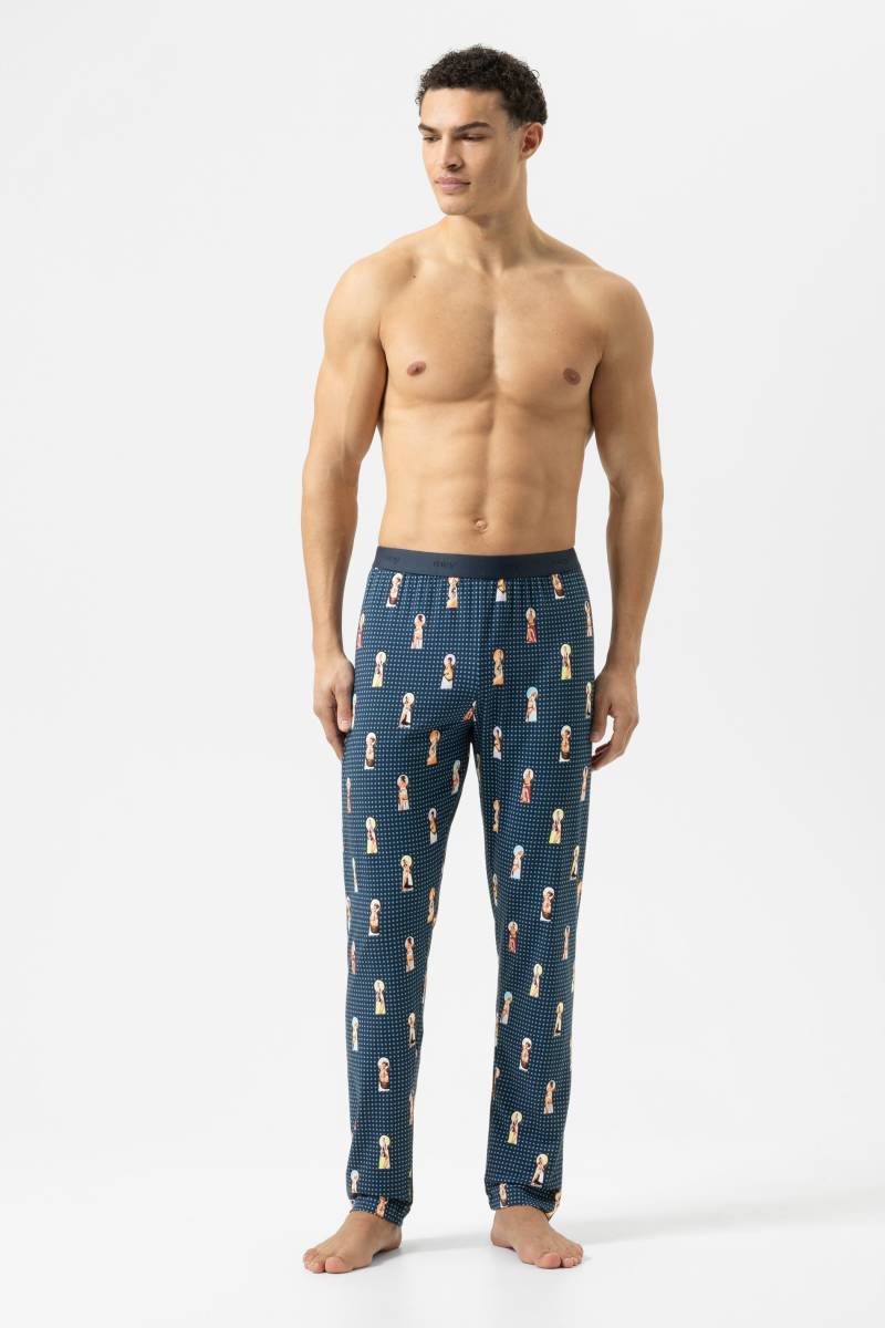 Hose lang Serie Keyhole And Pin Up Yacht Blue von mey