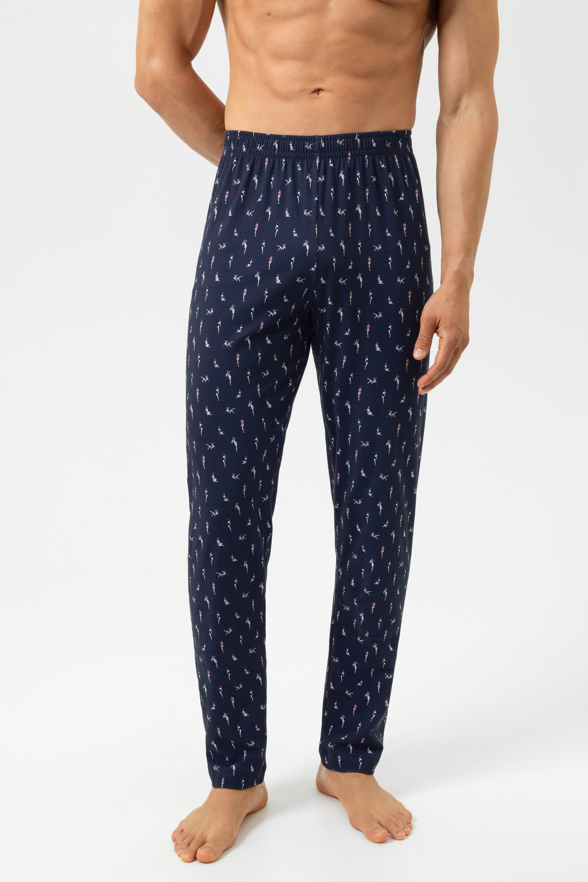 Hose lang Serie Pin Up Doll Yacht Blue von mey